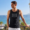 Cotton Lounge Vest - Pitch Black
