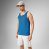Cotton Lounge Vest - Royal Blue