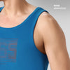 Cotton Lounge Vest - Royal Blue