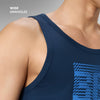 Cotton Lounge Vest - Midnight Blue