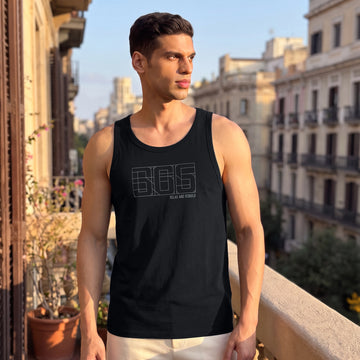 Cotton Lounge Vest - Pitch Black