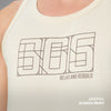 Cotton Lounge Vest - Almond White