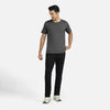 Nova Cotton Rich Track Pants Pitch Black
