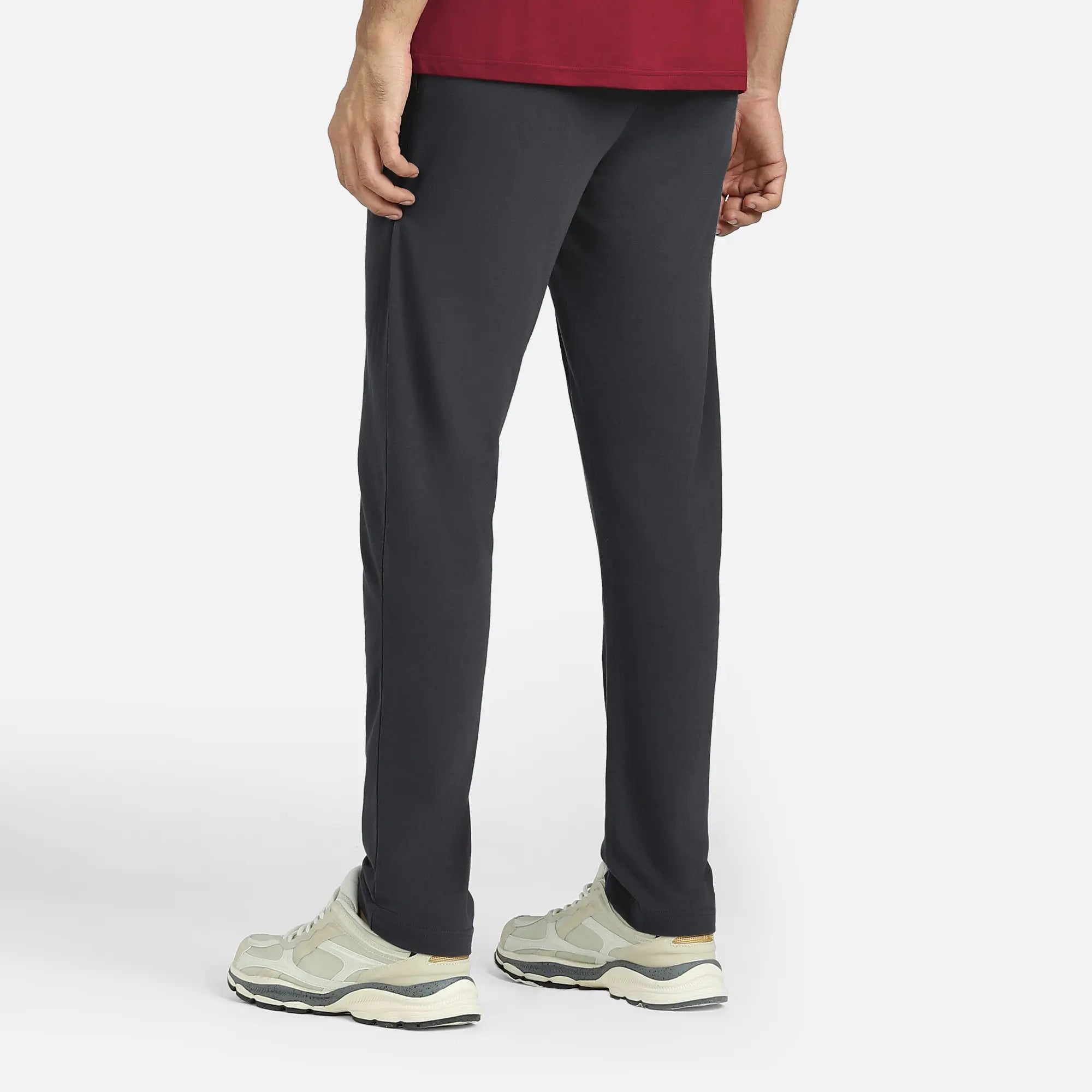 Nova Cotton Rich Track Pants Anchor Grey