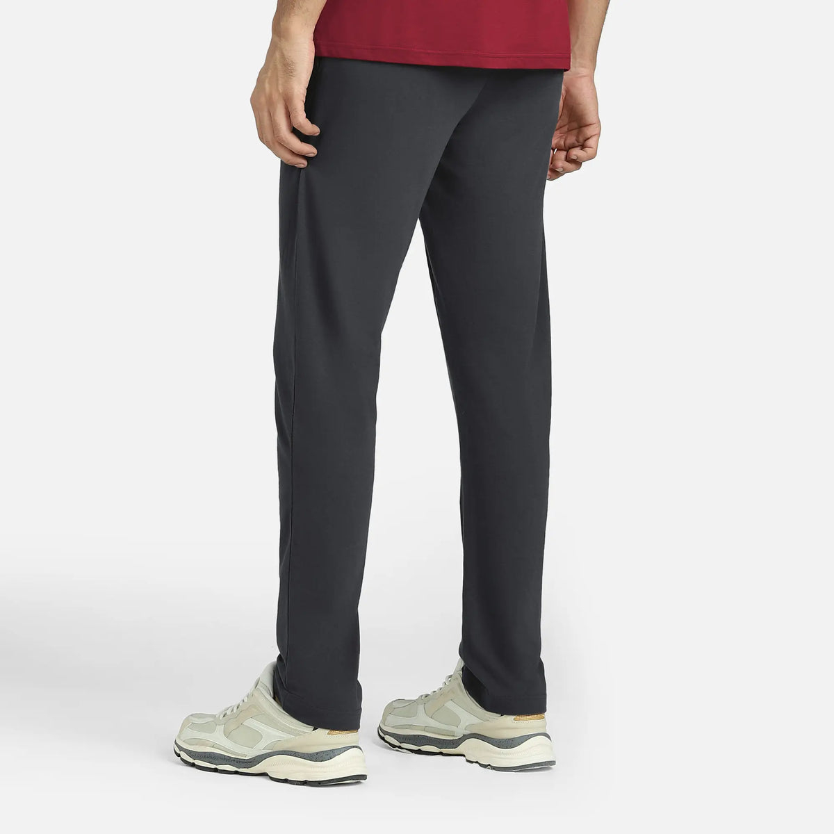 Nova Cotton Rich Track Pants Anchor Grey