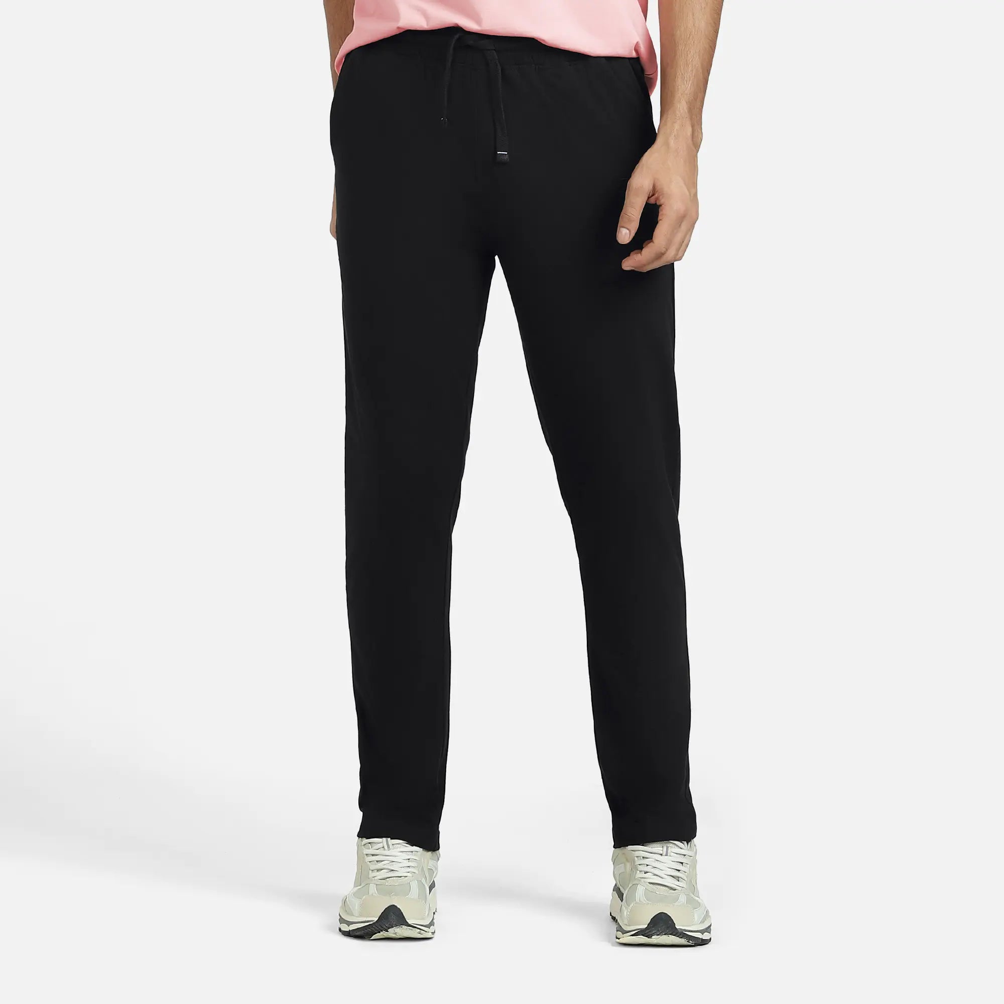 Pace Cotton Rich Track Pants Pitch Black