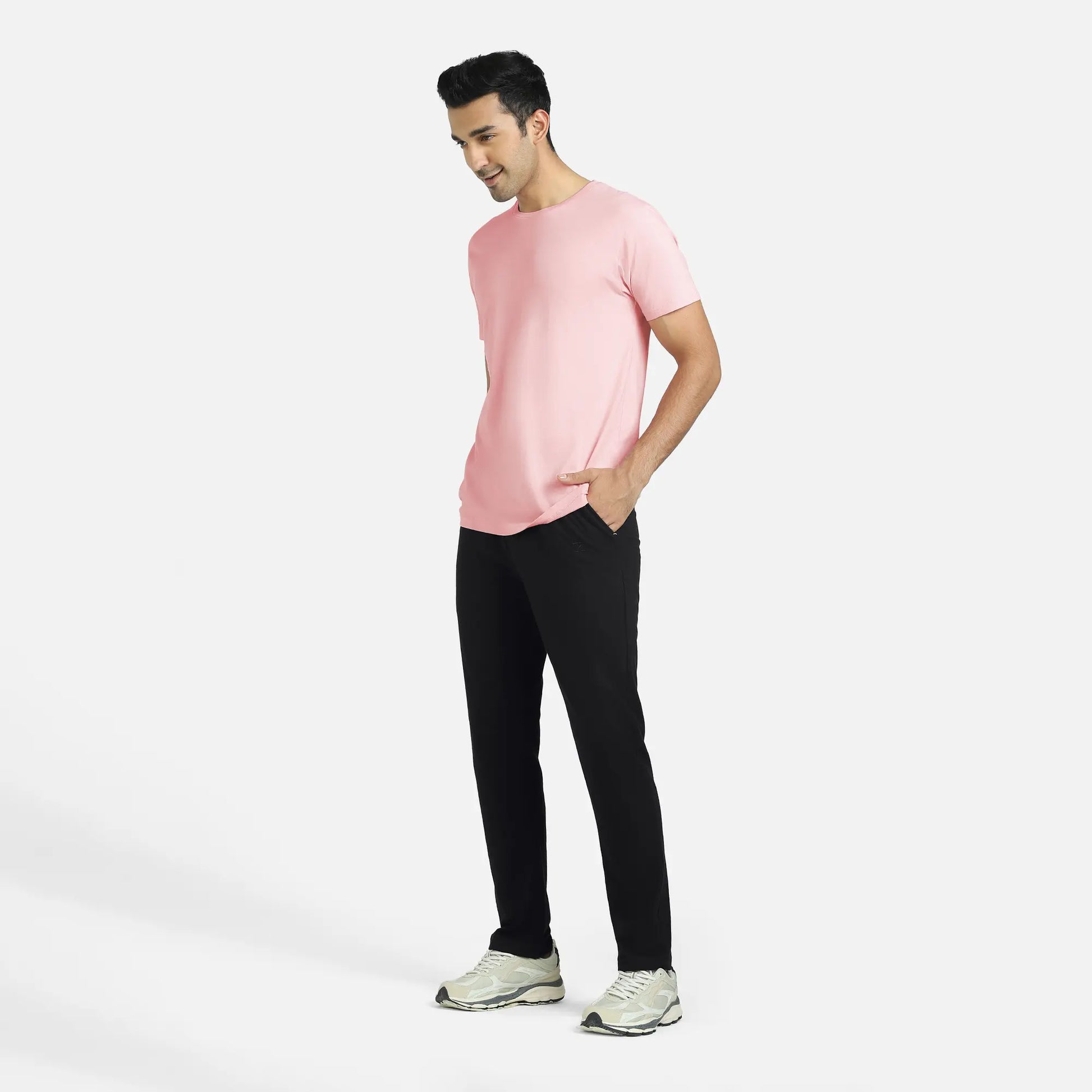 Pace Cotton Rich Track Pants Pitch Black