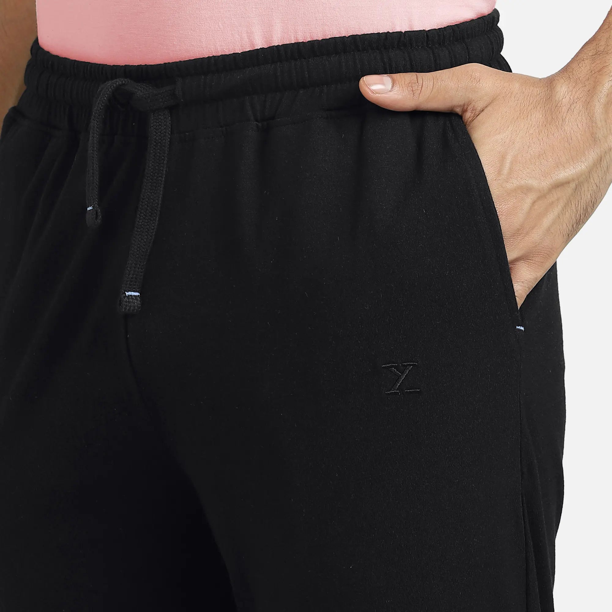 Pace Cotton Rich Track Pants Pitch Black
