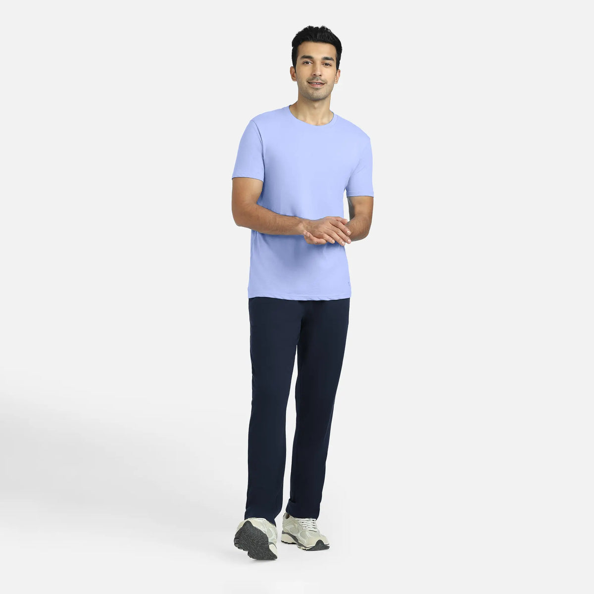Pace Cotton Rich Track Pants Navy Blue