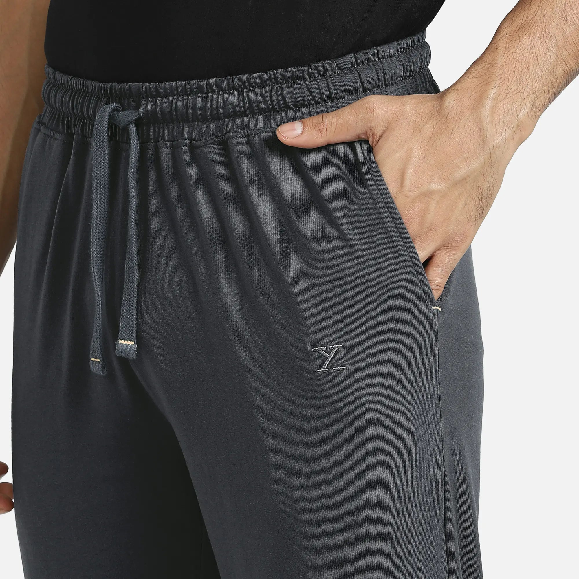 Pace Cotton Rich Track Pants Anchor Grey