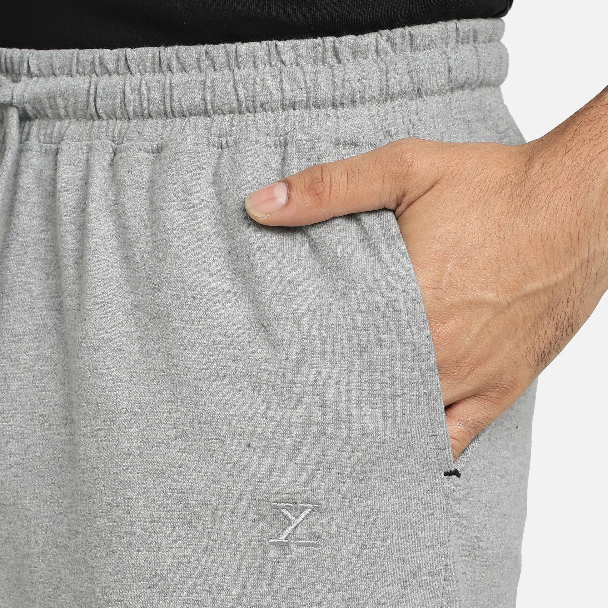 Pace Cotton Rich Track Pants Frost Grey