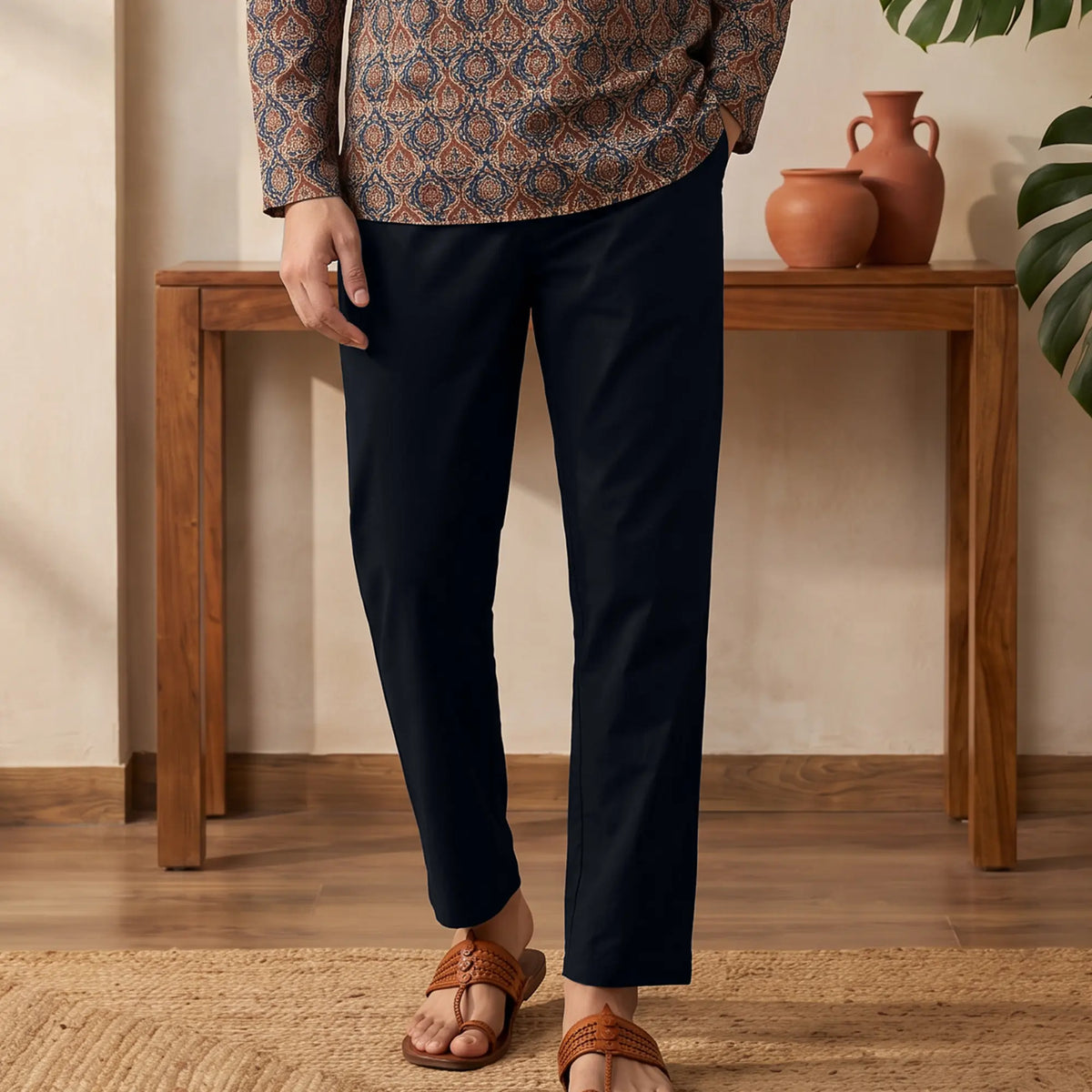 Pace Cotton Pyjamas Black Knight