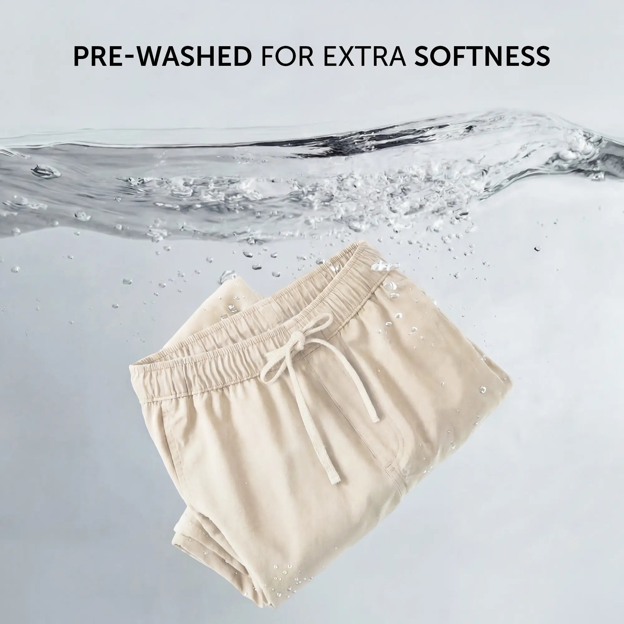 Zen Cotton Easy Pants Ivory Latte