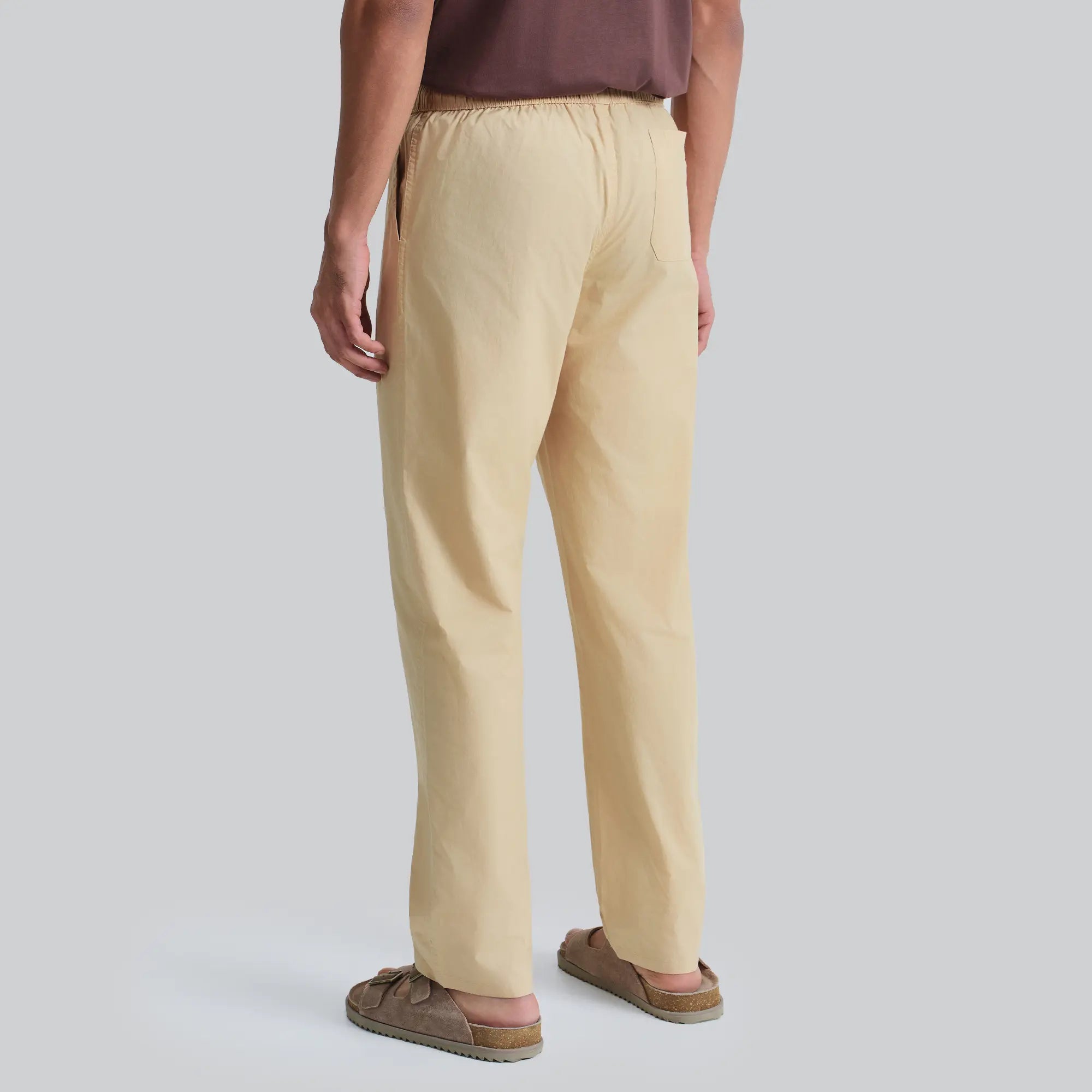 Zen Cotton Easy Pants Dune Brown