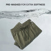 Zen Cotton Easy Pants Olive Green
