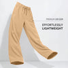 Relaxed Fit Cotton Easy Pants - Dune Brown