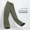 Relaxed Fit Cotton Easy Pants - Olive Green