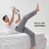 Ultra-Breathable Cotton Chambray Pyjamas - Faded Black