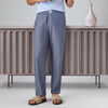 Ultra-Breathable Cotton Chambray Pyjamas - Washed Navy
