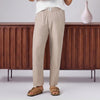 Ultra-Breathable Cotton Chambray Pyjamas - Taupe Grey