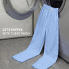 Ultra-Breathable Cotton Chambray Pyjamas - Powder Blue