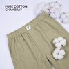 Ultra-Breathable Cotton Chambray Pyjamas - Dusty Olive