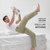 Ultra-Breathable Cotton Chambray Pyjamas - Dusty Olive