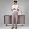 Ultra-Breathable Cotton Chambray Pyjamas - Shadow Purple