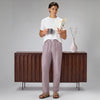 Ultra-Breathable Cotton Chambray Pyjamas - Shadow Purple