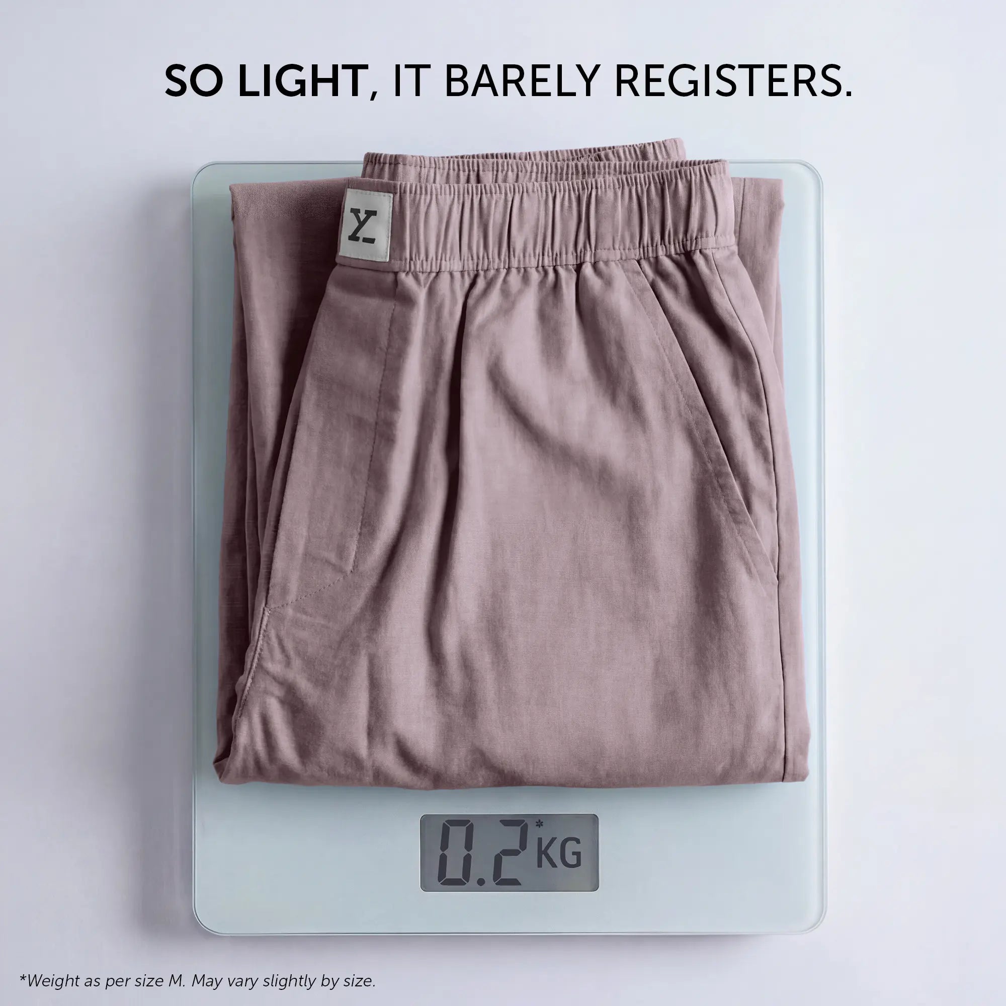 Ultra-Breathable Cotton Chambray Pyjamas - Shadow Purple