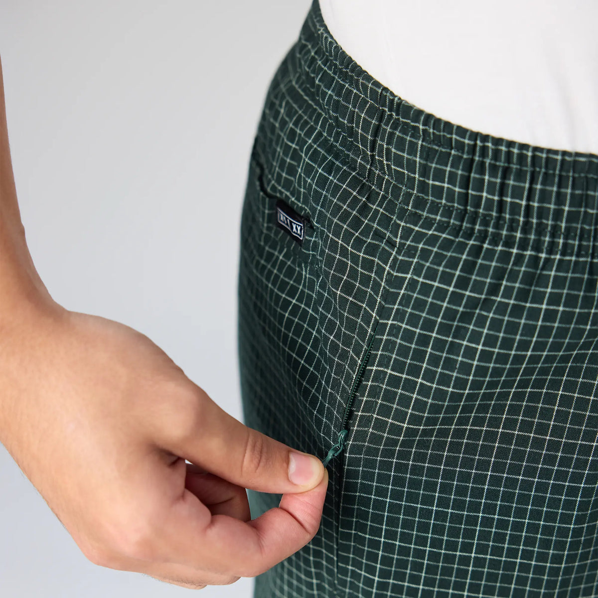 Cotton Printed Pyjamas - Forest Green