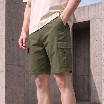 Everyday Cargo Shorts - Olive Green