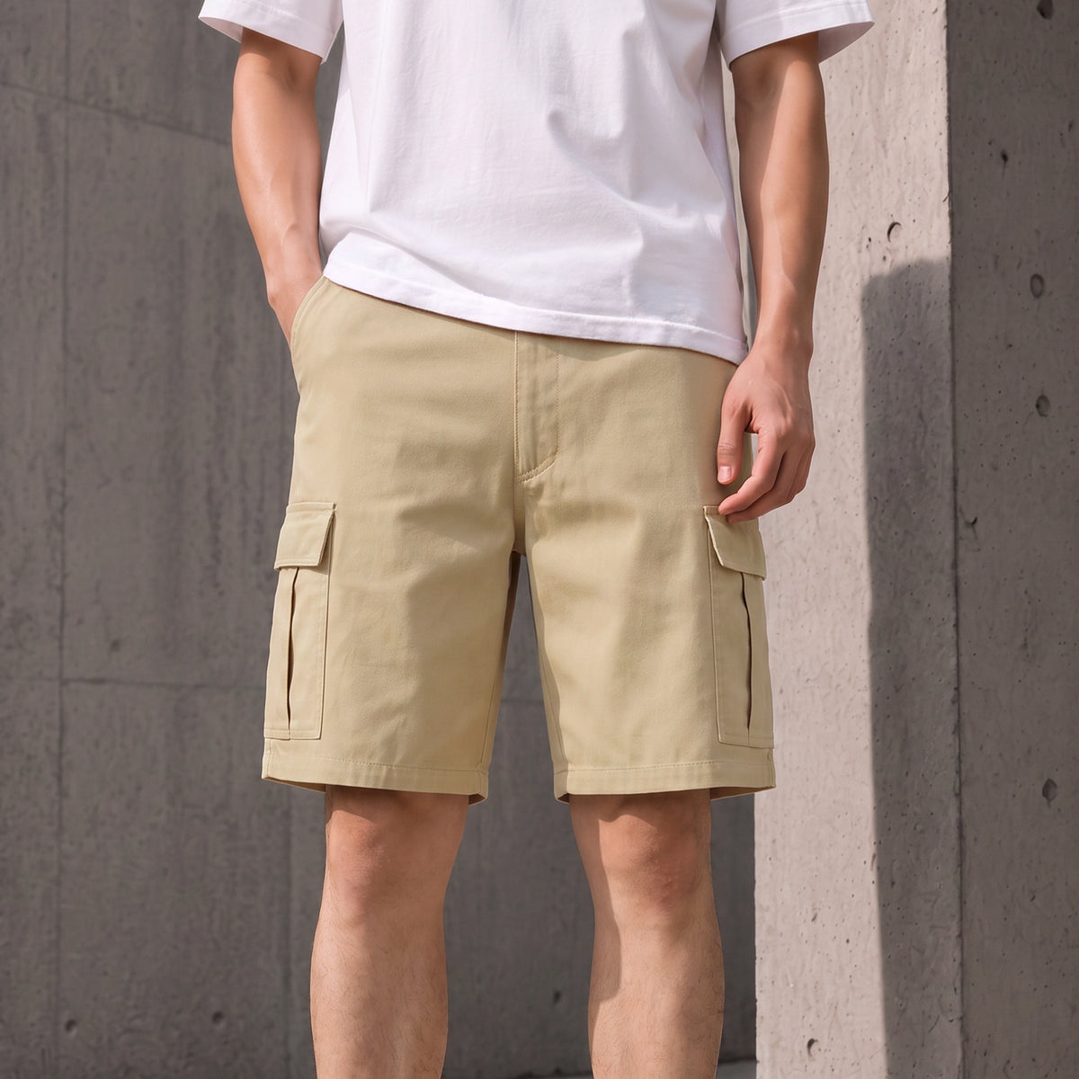 Everyday Cargo Shorts - Biscuit Brown