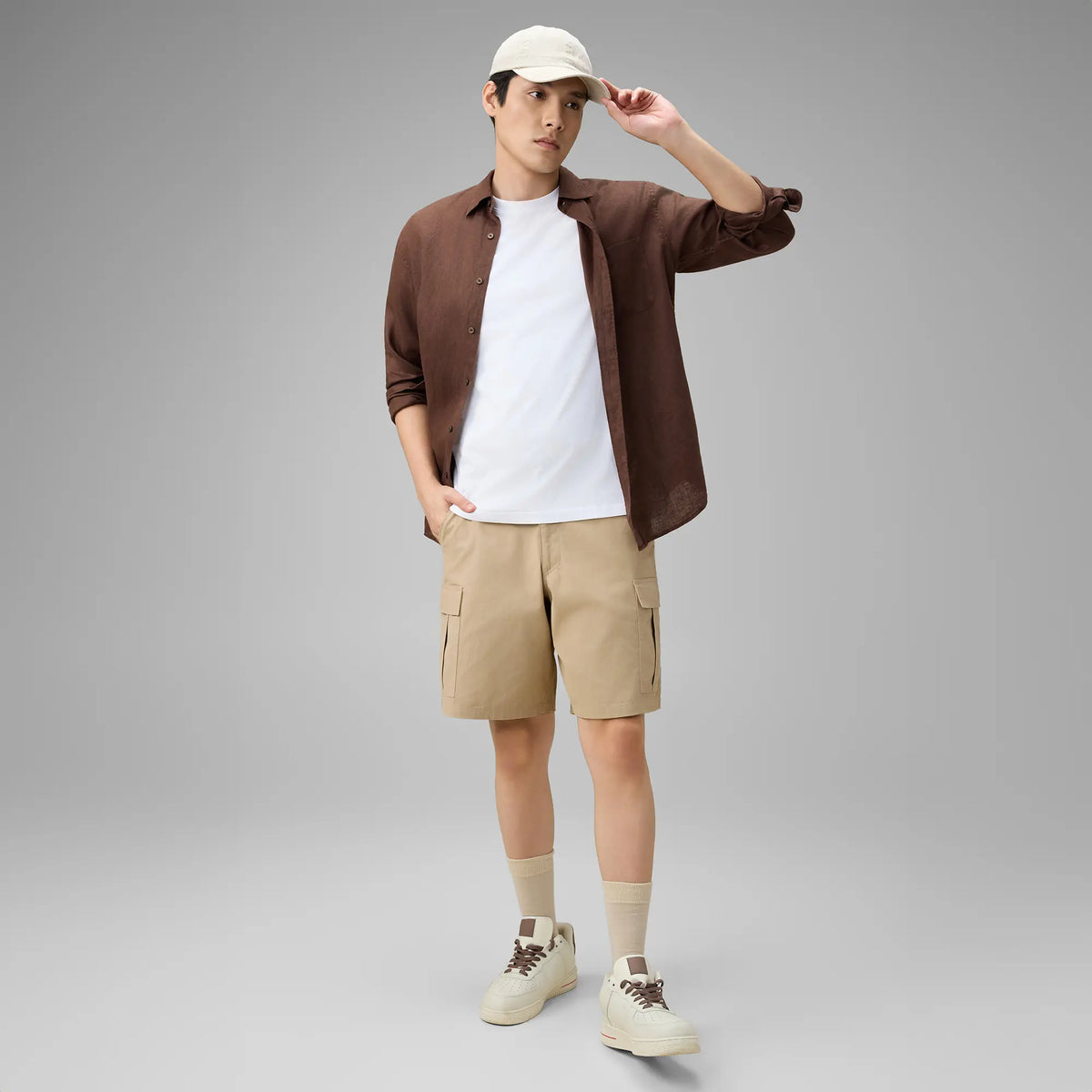 Everyday Cargo Shorts - Biscuit Brown