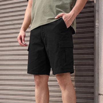 Everyday Cargo Shorts - Pitch Black