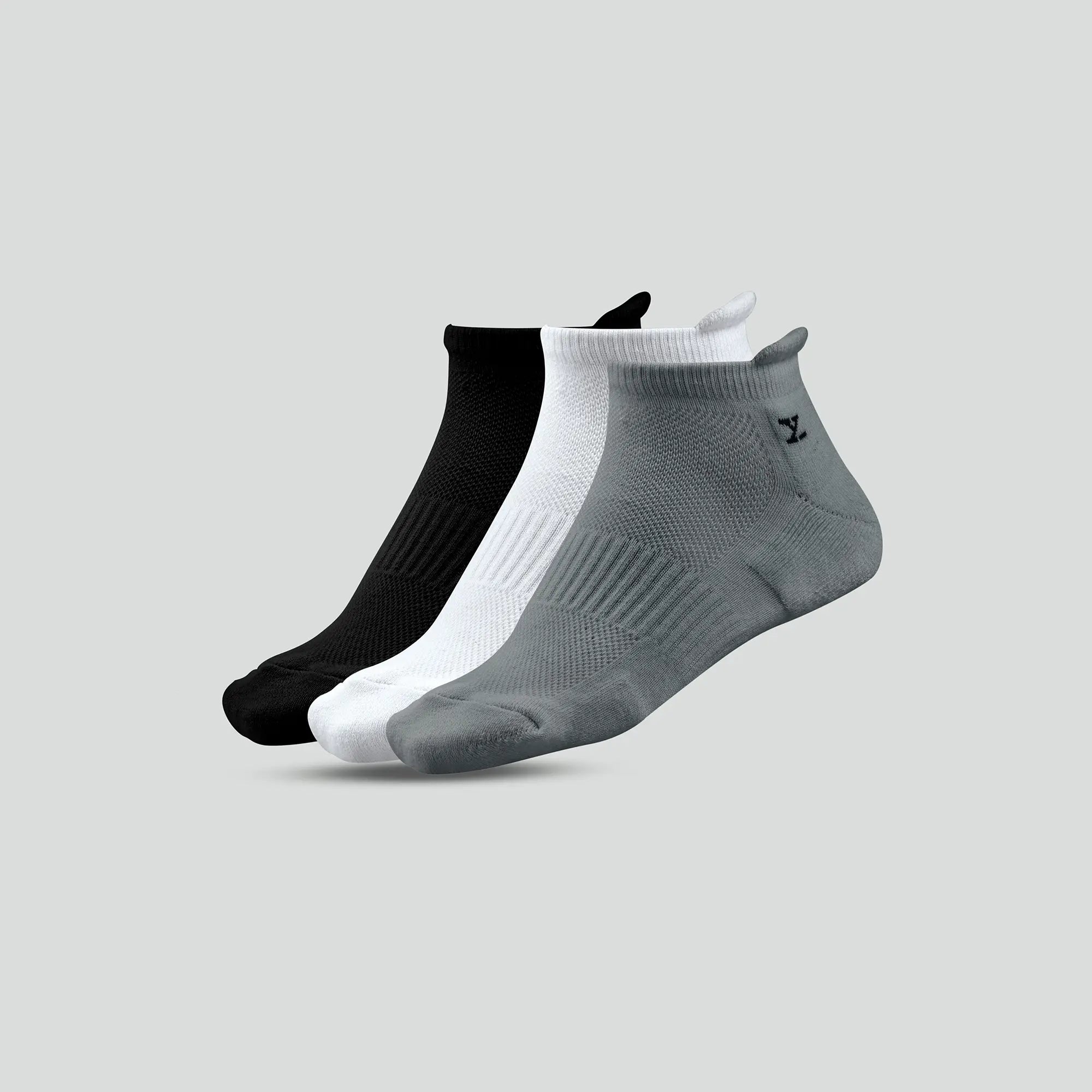 Uno Cotton Stretch Blend Socks (Pack of 3)