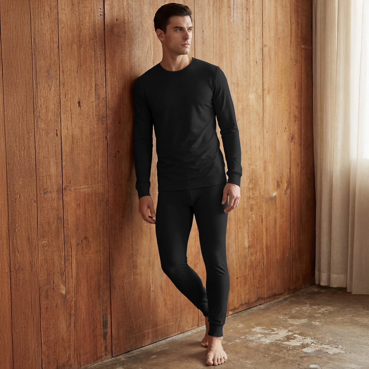 HEATPRO Sub-Zero Long Johns Pitch Black