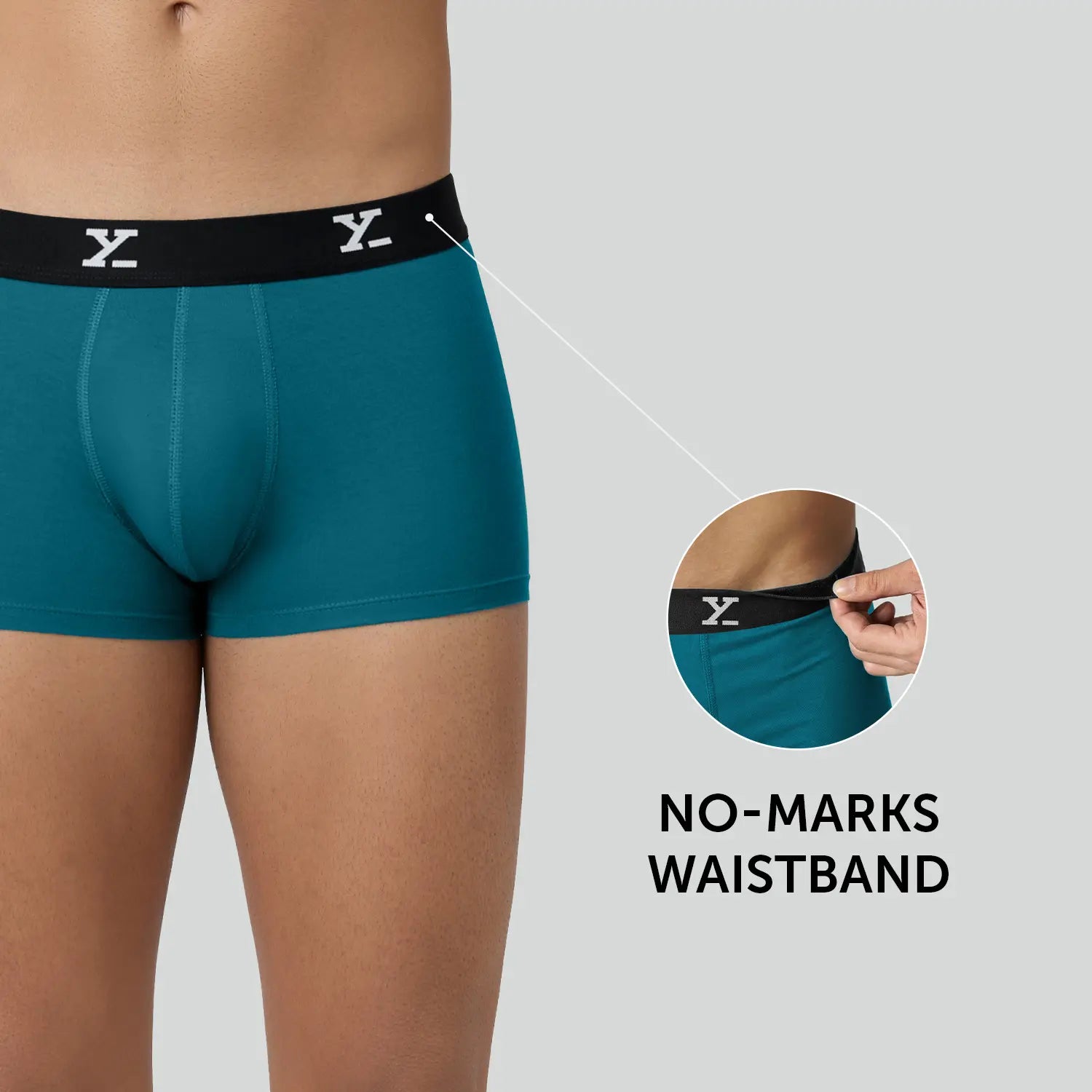 Ace Modal Trunks Aqua Blue