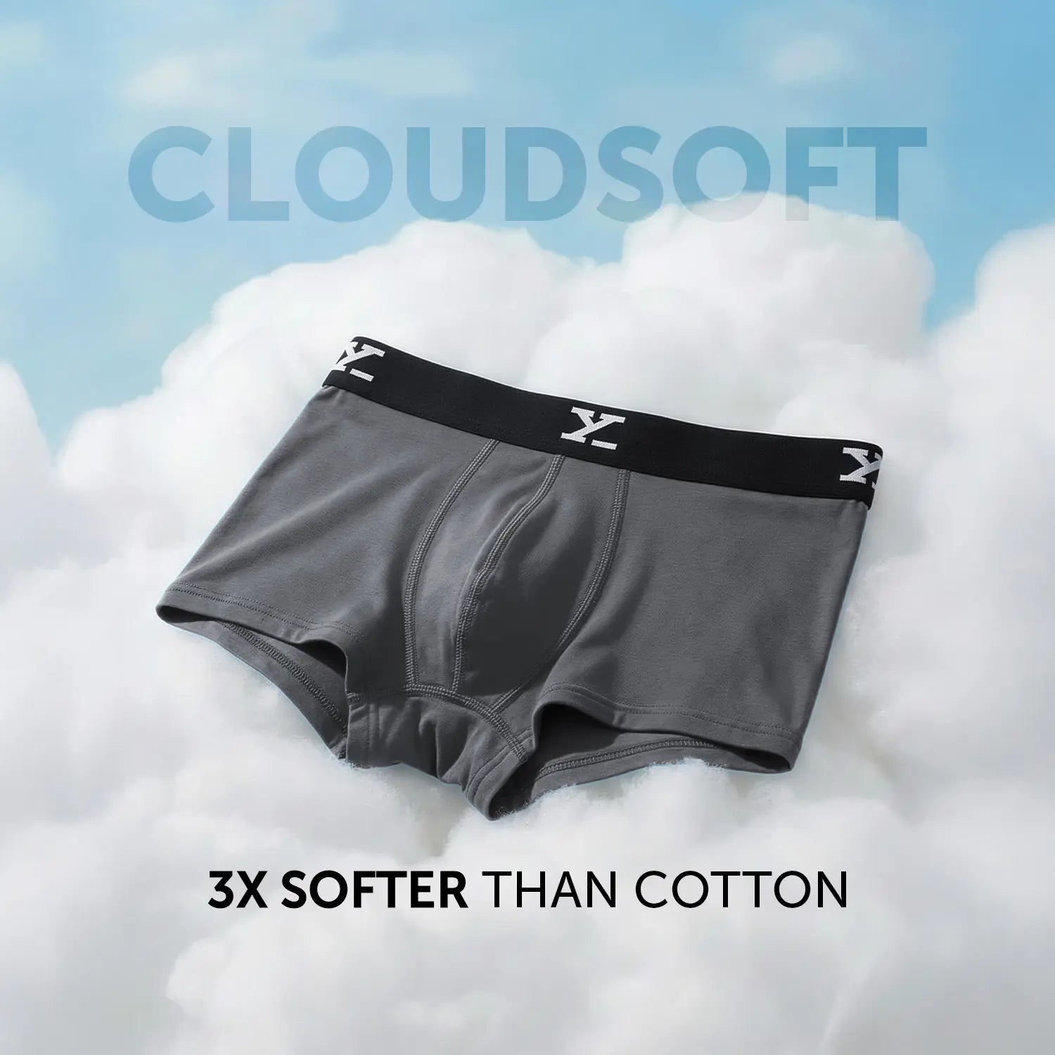 Ace Modal Trunks Charcoal Grey