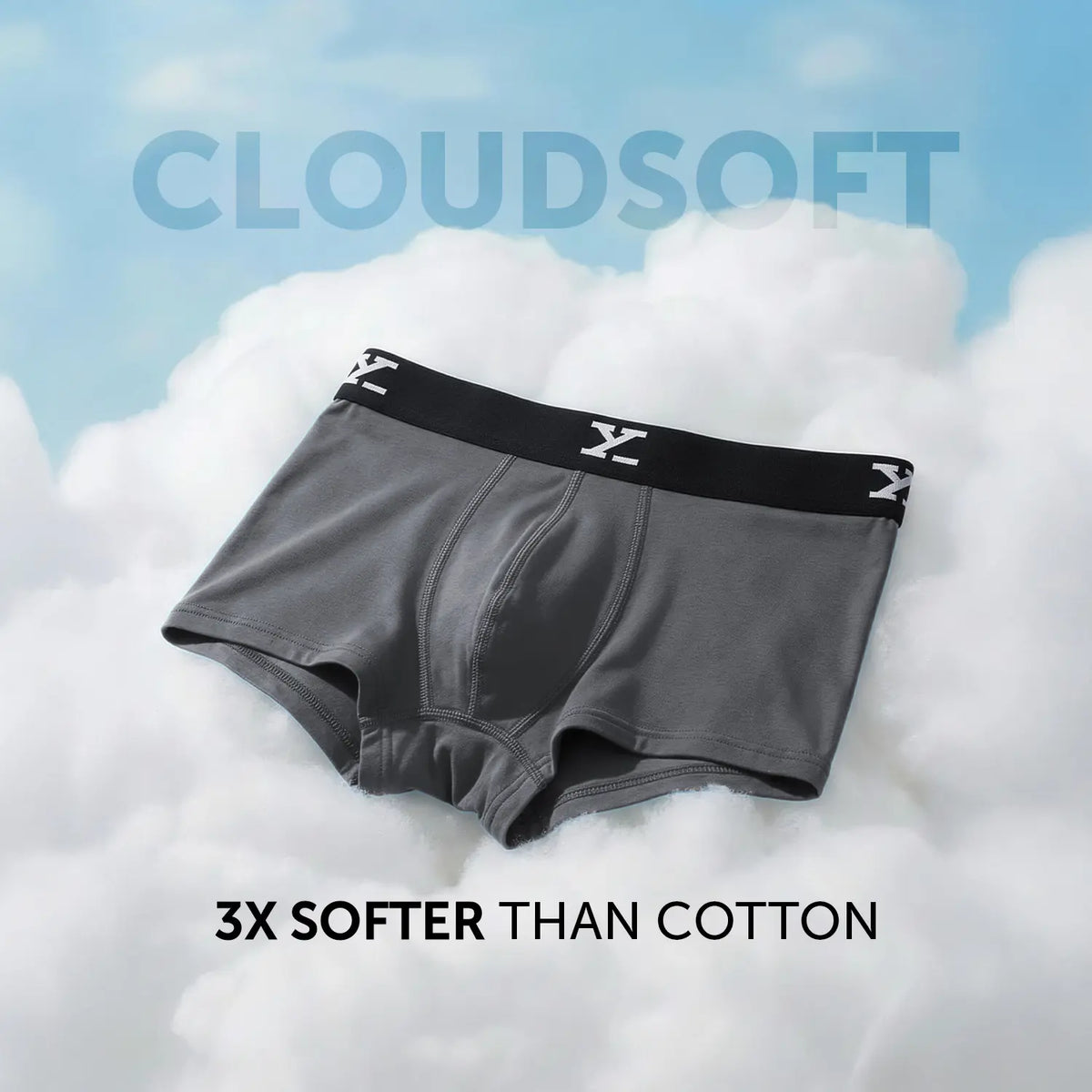Ace Modal Trunks Charcoal Grey