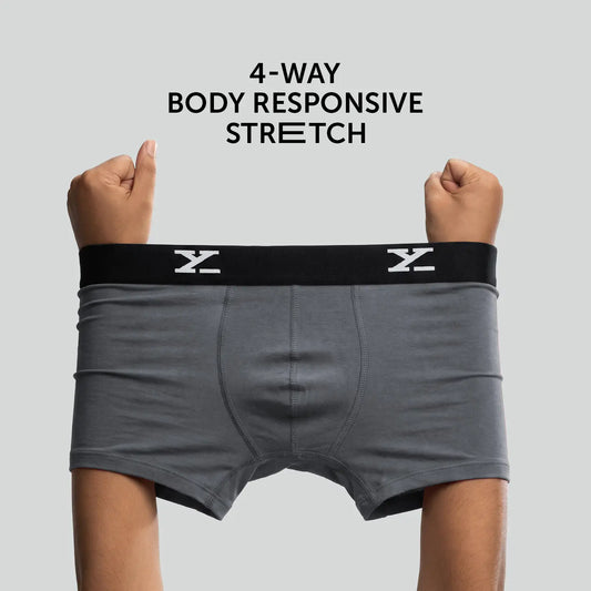 Ace Modal Trunks Charcoal Grey