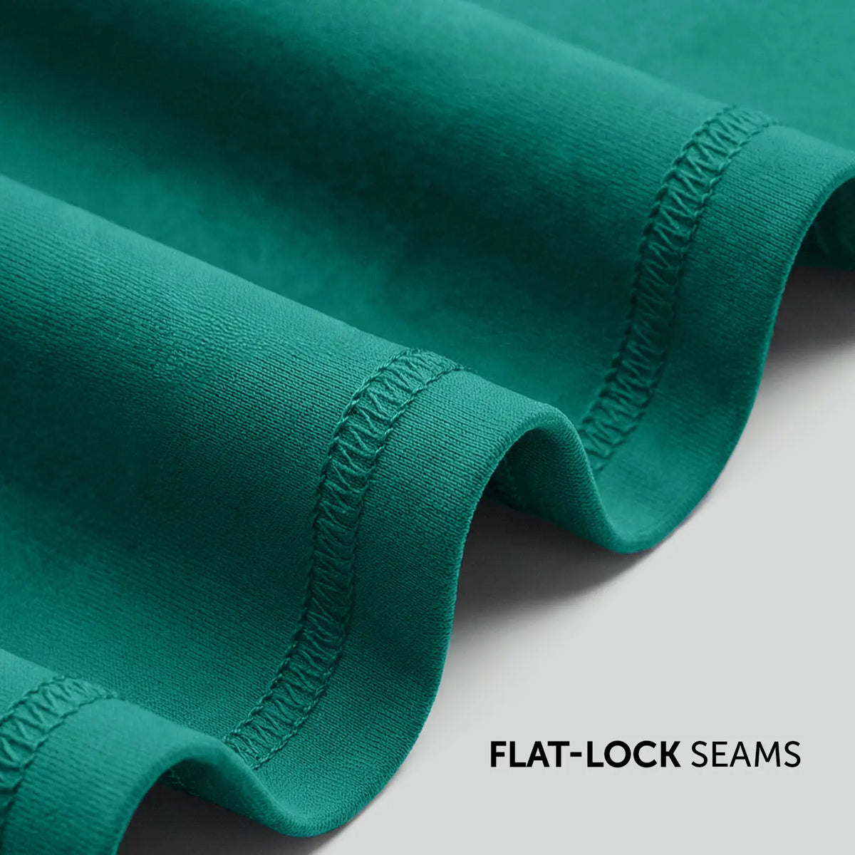 Traq Silver Cotton Trunks Aqua Green