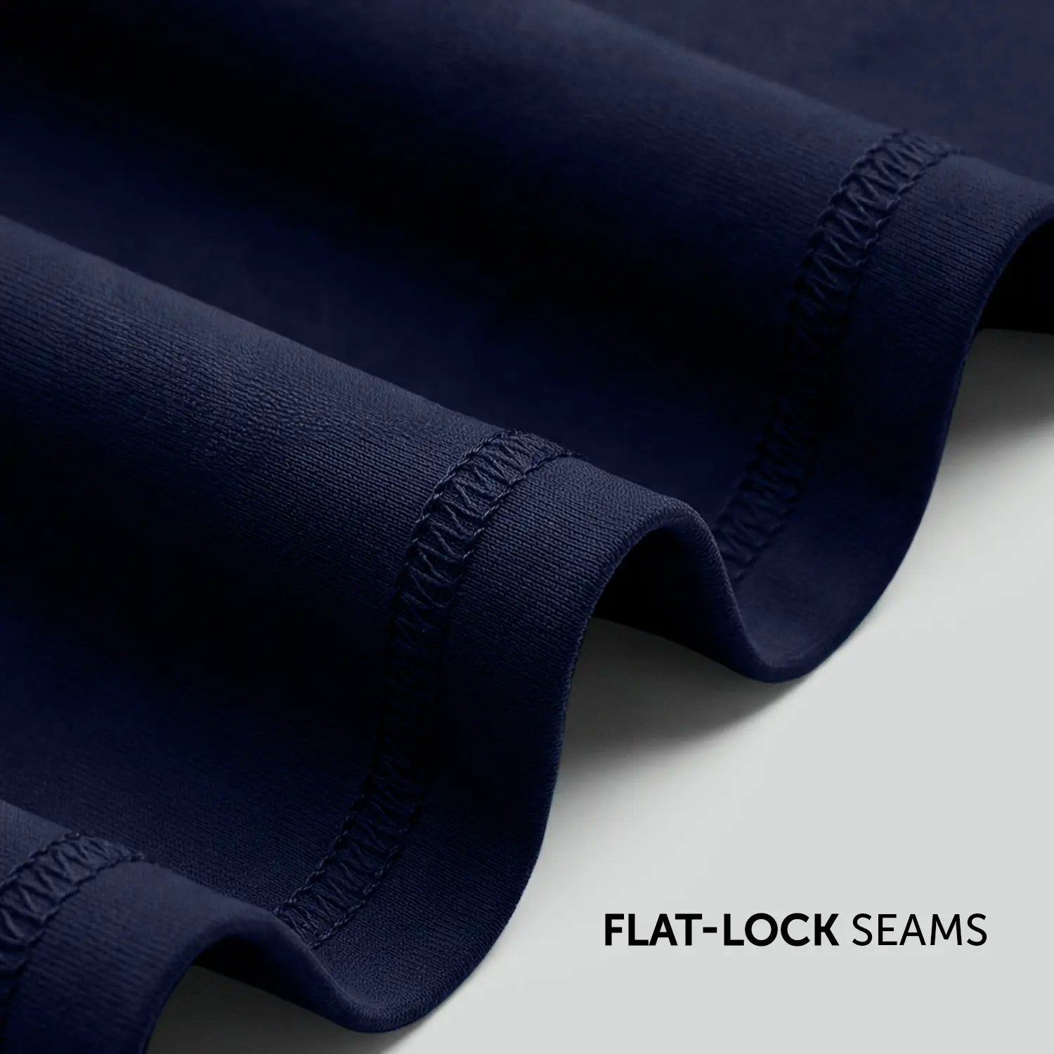 Traq Silver Cotton Trunks Midnight Blue