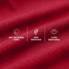 Traq Silver Cotton Trunks Rio Red