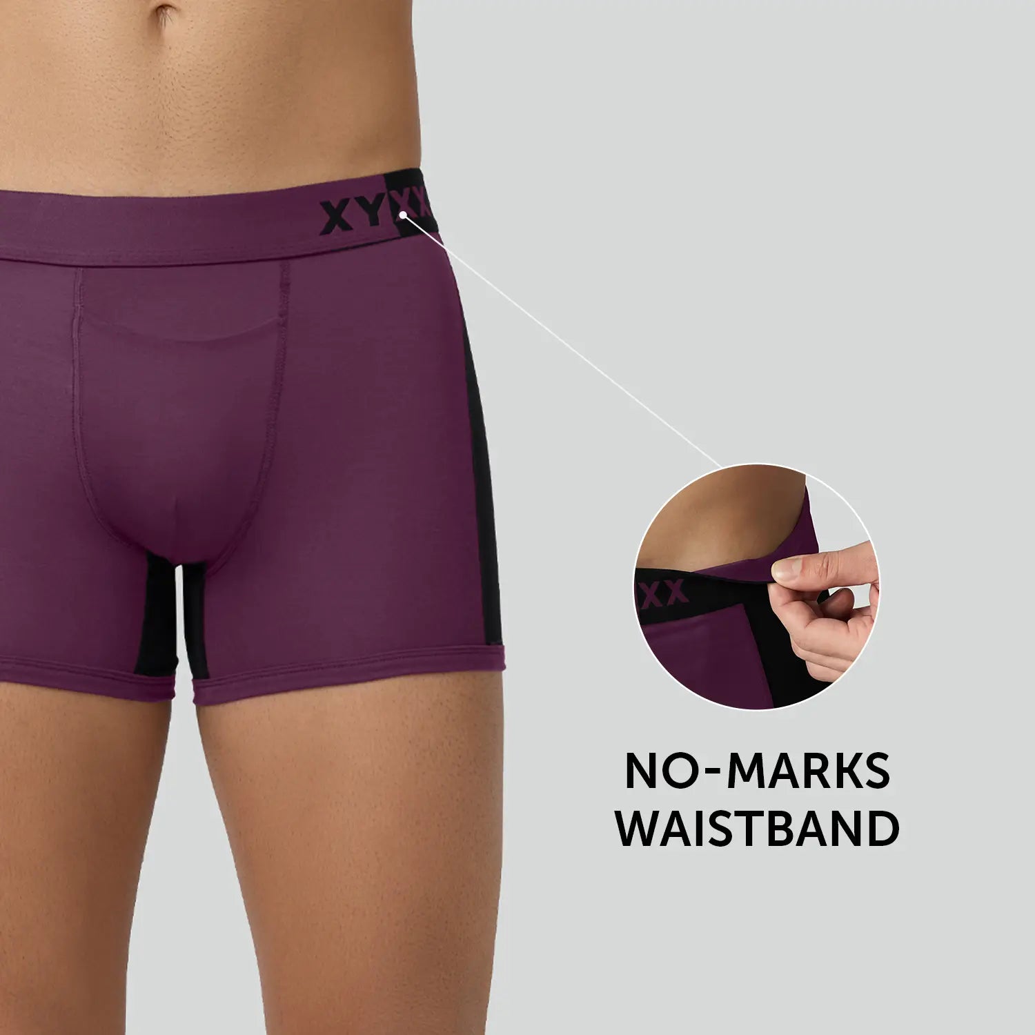 Dualist Modal Trunks Purple Plum