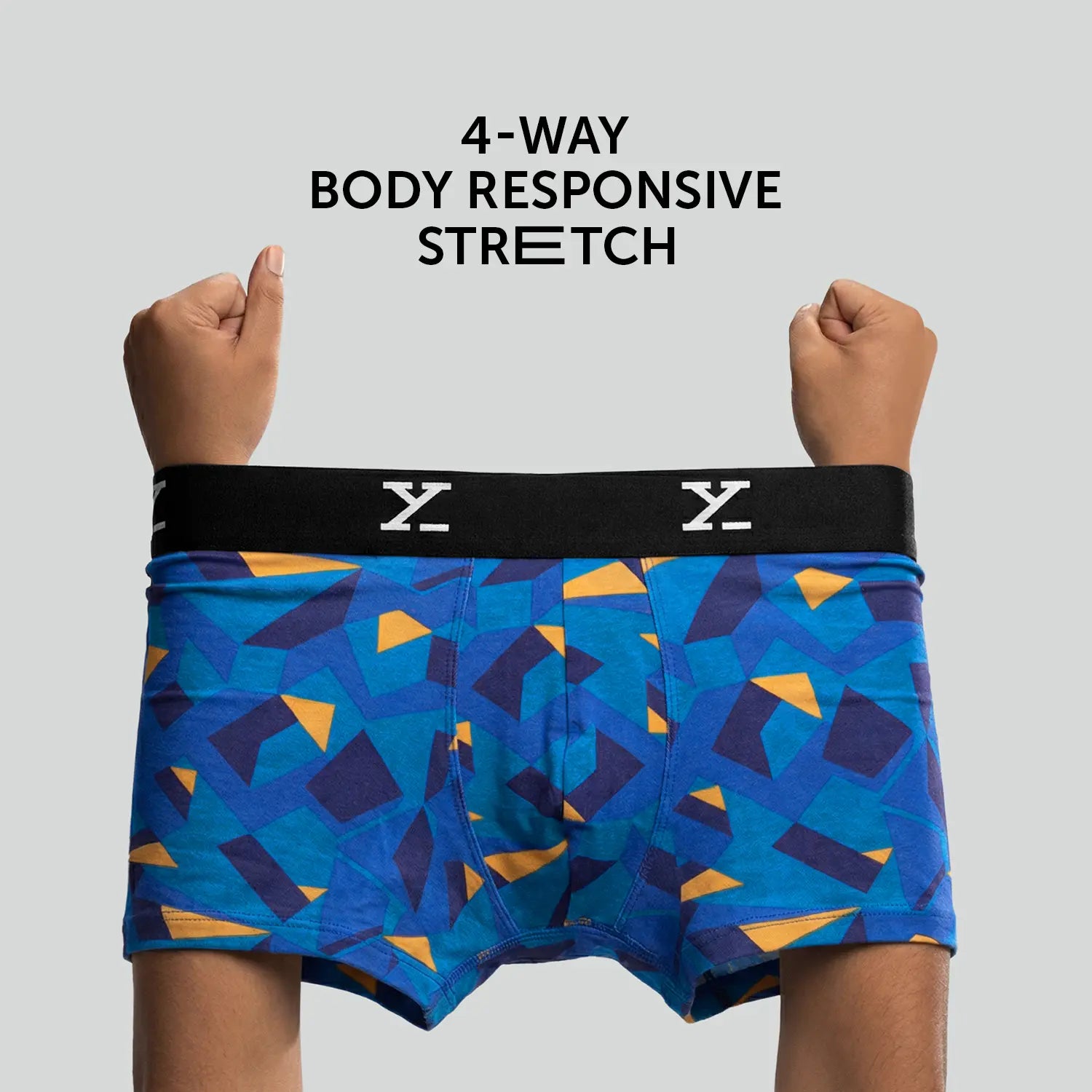 Shuffle Modal Trunks Prism Blue