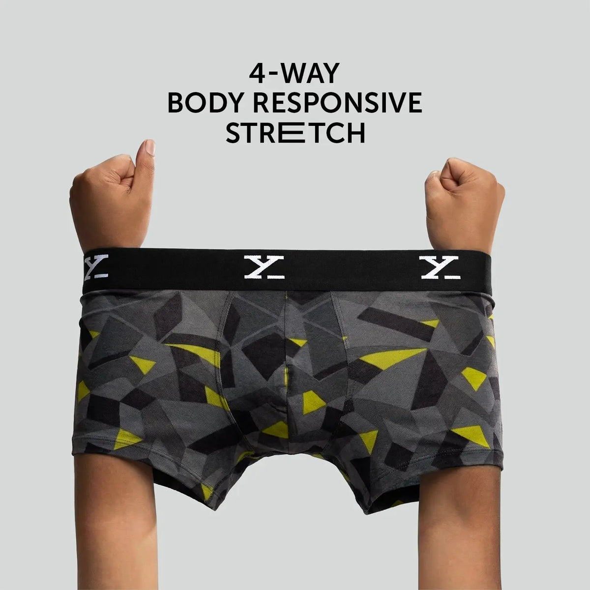 Shuffle Modal Trunks Prism Grey