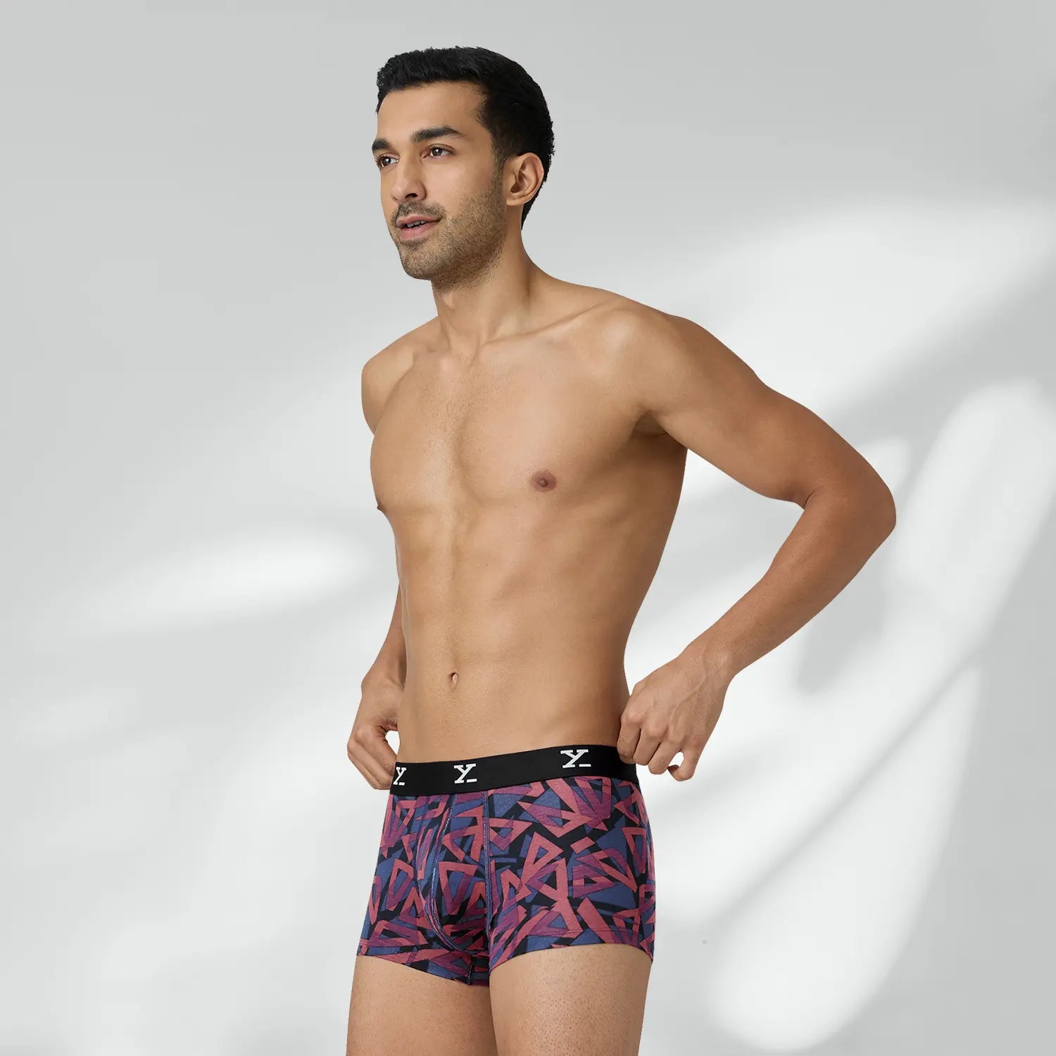 Shuffle Modal Trunks Triad Red