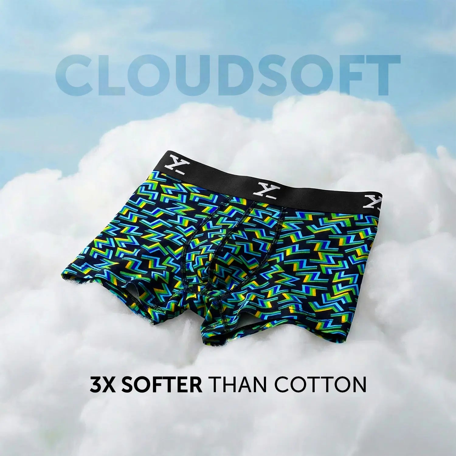 Prints For You Trunks Green