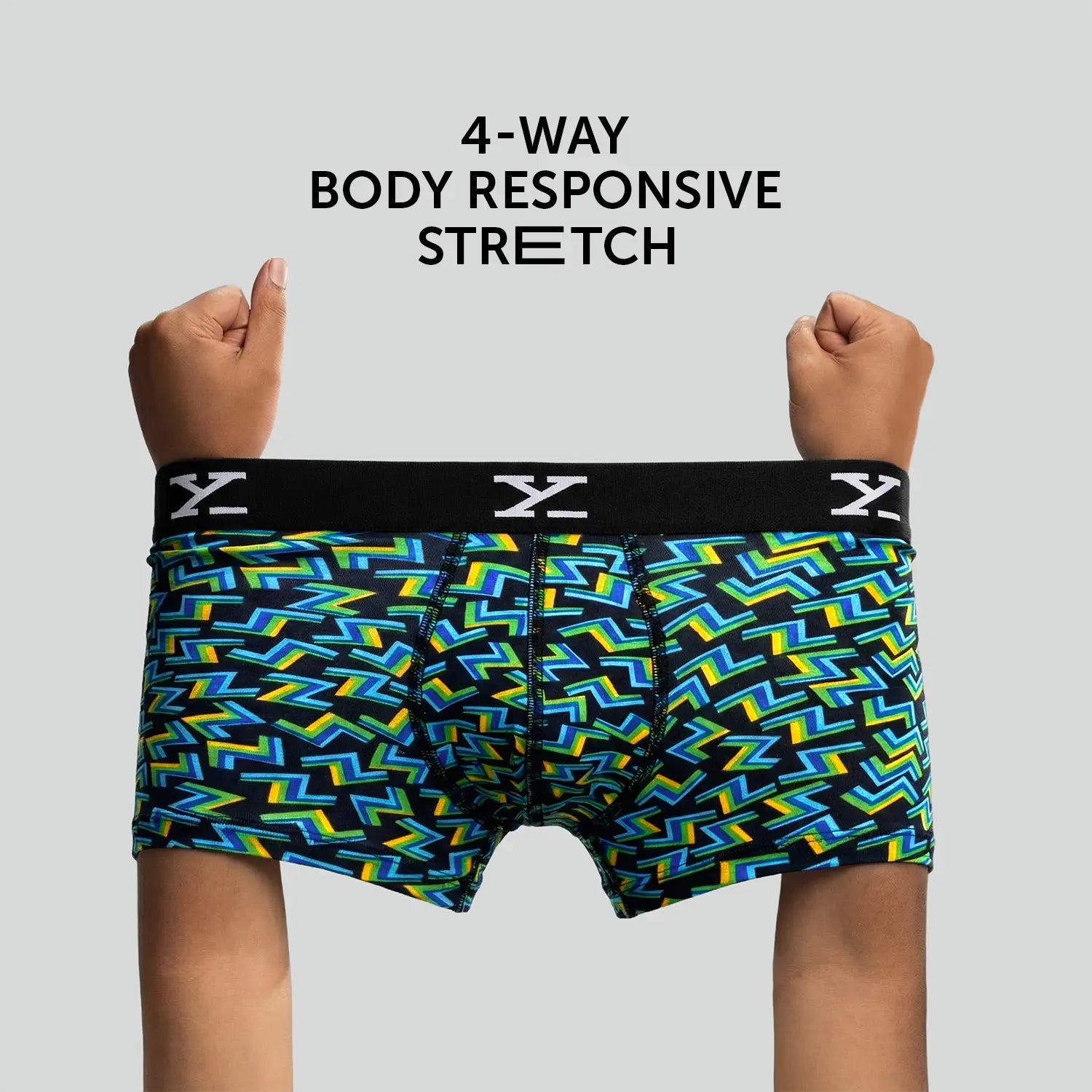 Prints For You Trunks Green